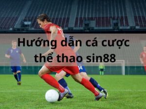 Hướng dẫn cá cược thể thao sin88 chi tiết và đơn giản